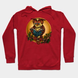 Wise Owl Illustration Hoodie